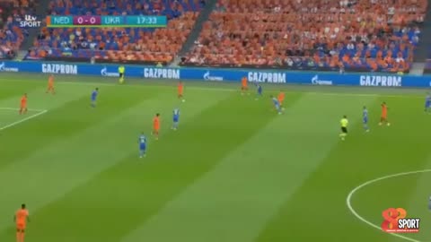 Netherlands vs Ukraine 32 Euro 2020 Highlights
