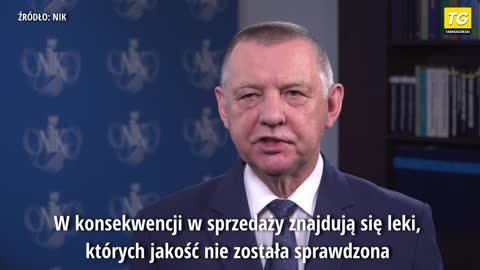 prezes NIK o przeprowadzonej kontroli lekow na CV19