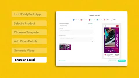 Ecwid Store Owners Easily Create Short Video Ads | Vidyback