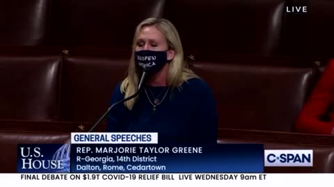 Rep. Marjorie Greene States That "Gun Rights Are American Rights"