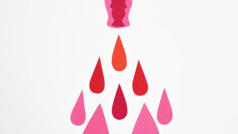 Illustration of Female Reproductive System and Menstruation