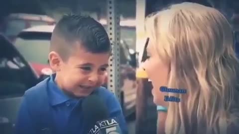 A Little Boy loves expression for his mother
