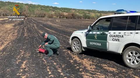 La Guardia Civil investiga a 4 personas como presuntas autoras de delitos de incendios forestales