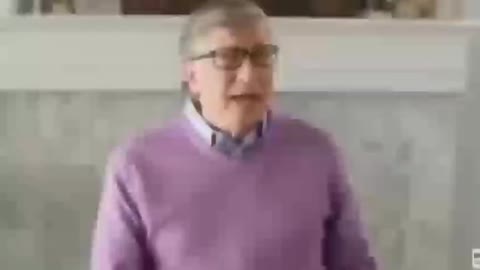 BILL GATES CAUGHT ON VIDEO ADMITTING VACCINES WILL CHANGE OUR DNA.