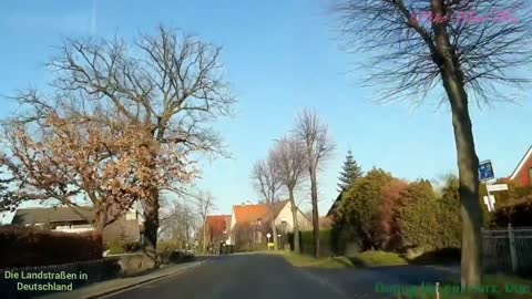 Die schöne Landschaft in Deutschland | Đường làng quê ở Đức | German country roads