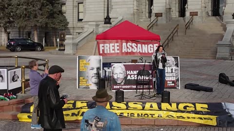 Kendra speaks on Day X Denver - Free Julian Assange