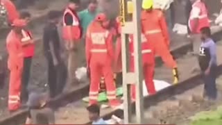 Train crash in India