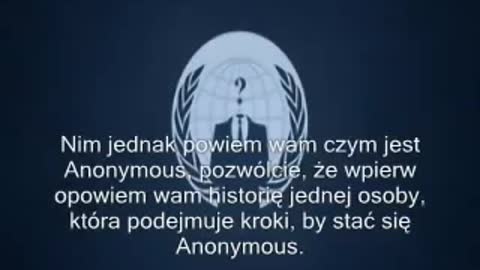 Anonymous - To kim jesteśmy i co planujemy [PL].