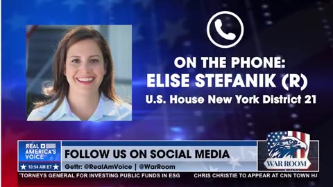 Elise Joins Bannon's War Room 06.09.2023