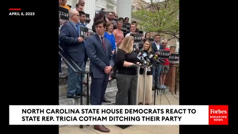 JUST IN- North Carolina Democrats Lambast Tricia Cotham For Party Switch To Republicans- 'Resign!'