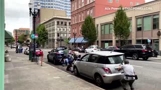 Shots fired during Proud Boys, Antifa clash in Portland