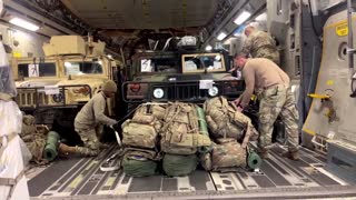 U.S. troops prepare for deployment to Eastern Europe