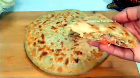 Delicious Recipe in 10 Minutes by panjwani food secrets - Egg _ Cheese Paratha - Breakfast Recipe