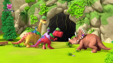 Pinkfong Little Dino School Tyrannosaurus Rex Dinosaur Cartoon Dinosaurs for Kids