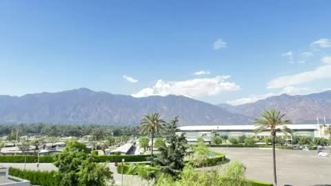 Beautiful View of Santa Anita Park