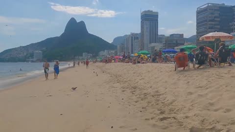 Brazil paradise. Beach Girls