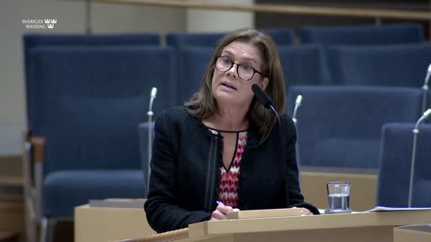 Elsa Widding - Riksdagsdebatt - 2023Nov24