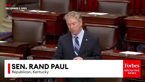 BREAKING NEWS- Rand Paul Invokes War Powers Act To Call For The Removal Of US Troops From Syria
