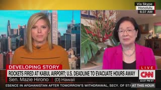 Radical Liberal Senator Hirono Thinks Biden is Doing GREAT in Afghanistan