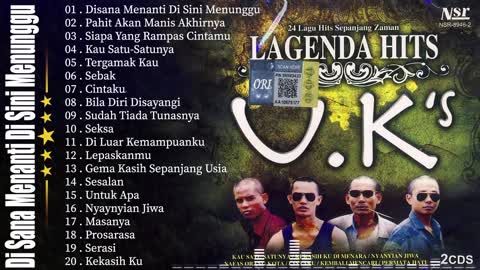 Disana Menanti Di Sini Menung || Ukays Full Album - Lagu Rock Kapak Terpilih || Lagu Ukays Leganda
