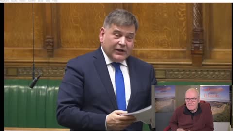 Mr. Andrew Bridgen MP expresses his views on Vaccine dangers at UK Parliament debate