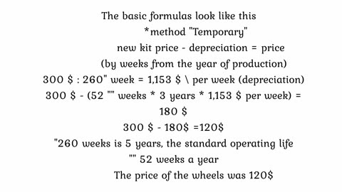 We find the cost of a set of wheels using analytical methods, by tread, time. simply about complex