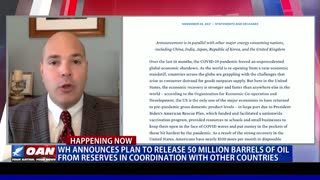 White House announces plan to release 50M barrels of oil from reserves (Part 1)