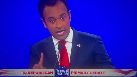 Vivek on fire at the GOP Debate