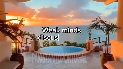 Strong Minds VS Weak Minds
