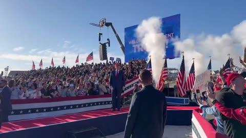 🔥 BIGGEST RALLY YET: PDJT takes the stage for a crowd of MORE THAN 100,000 in Wildwood, NJ