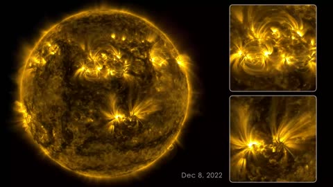 NASA | Sun's Cosmic Dance: Captivating Solar Dynamics Timelapse 2022 | NASA's Solar Dynamics Observatory