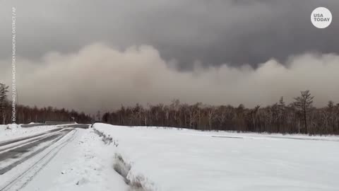 Russia’s Shiveluch volcano on eastern Kamchatka Peninsula erupts - USA TODAY