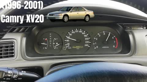 Toyota Camry Acceleration(1993-2022)
