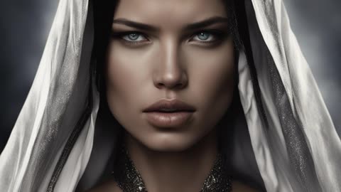 Adriana Lima as an angle, hot, beautiful and sexy.(gorgeous, bellissima)