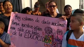 Protesta por educacion