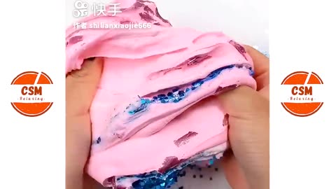 Satisfing Slime ASMR relaxing slime video#1128