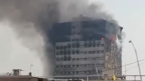 Tehran fire: Plasco building collapses, 30 feared dead -Part 1