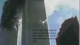 Courchesne video before the CGI plane was inserted