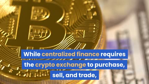 Centralized Finance Vs Decentralized Finance