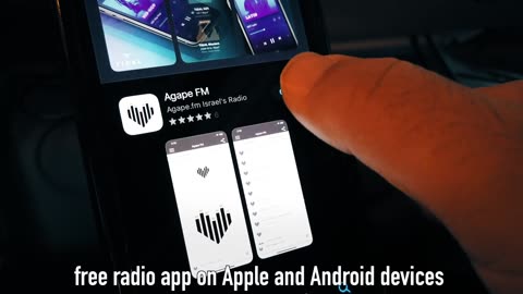 Try our new Agape Radio app!