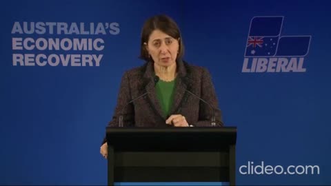 NSW Premier speaking on 29.05.2021