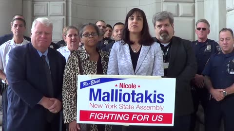 (10/15/14) New York Court Officers and Clerks Endorse Assemblywoman Nicole Malliotakis