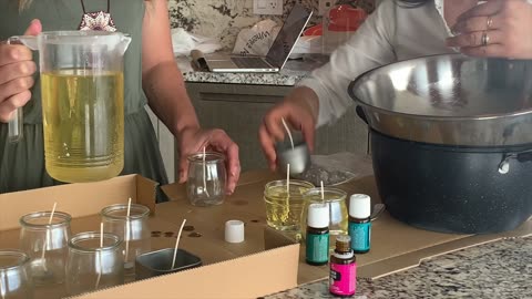 DIY Soy Candle Making