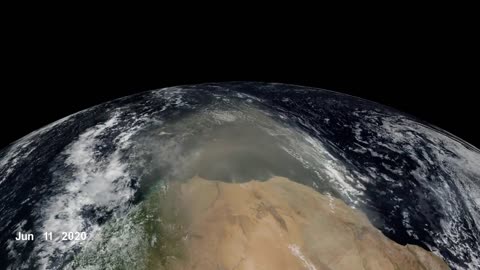 Warmer Ocean Temperatures May Decrease Saharan Dust Crossing the Atlantic