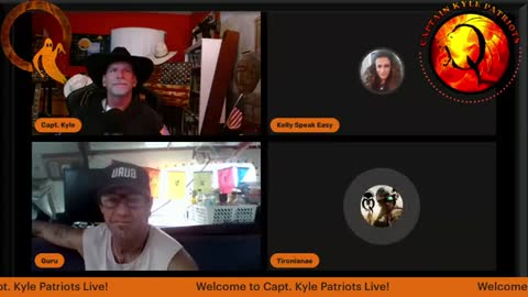 Lastest Updates Capt Kyle with guest speakers Guru from Australia & Tironianae Navy Spec Ops Vet