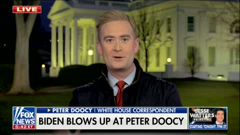 Peter Doocy Gives Comeback To Biden Calling Him 'Stupid Son-Of-A-Bitch'