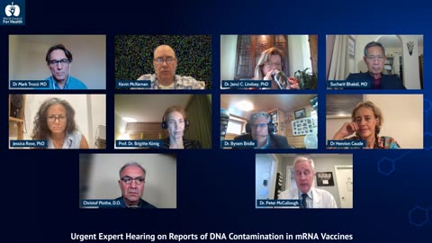 Urgent Expert Hearing on Reports of DNA Contamination in mRNA Vaccines 09 Oct 2023