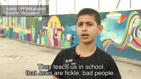 UNWAR Schools in Jerusalem teach hate to Arab children