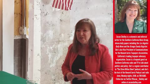 Greater Pasadena Republican Assembly Guest Speaker Susan Shelley