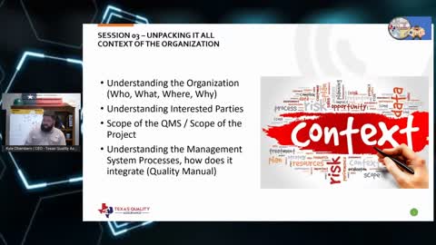 QMS Bootcamp - Fundamentals of Quality Management - PDCA - RISK - CONTEXT LEADERSHIP and more...